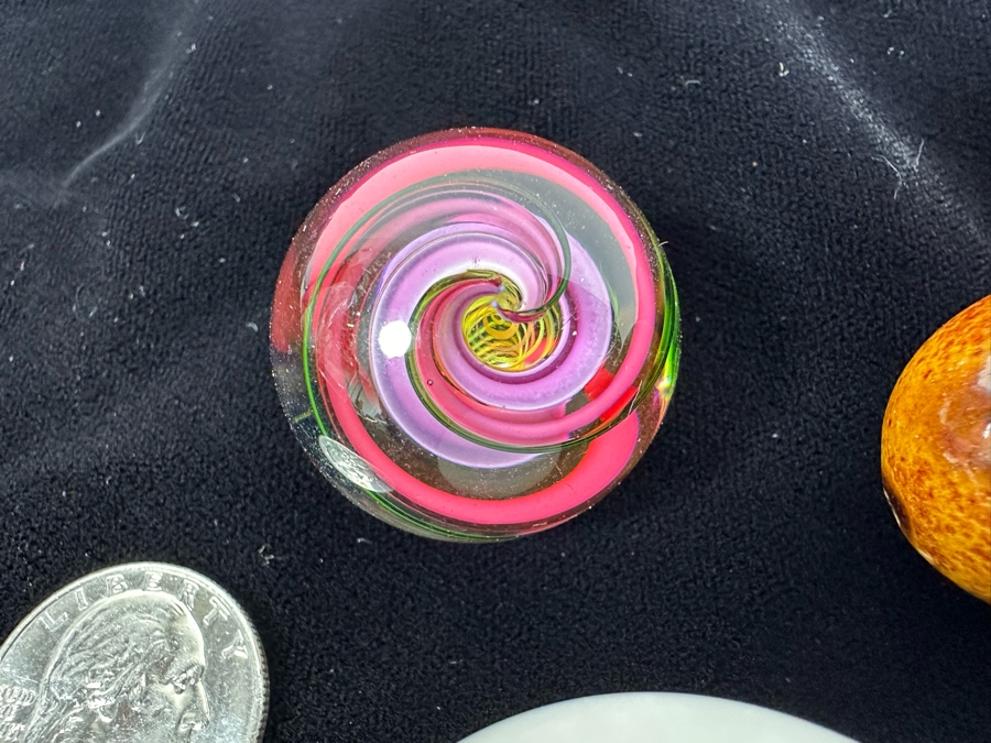 Vintage Marble Collection Featuring Glass, Clay And Natural Stone Marbles [Photo 10]