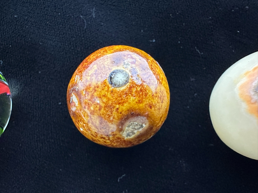 Vintage Marble Collection Featuring Glass, Clay And Natural Stone Marbles [Photo 5]