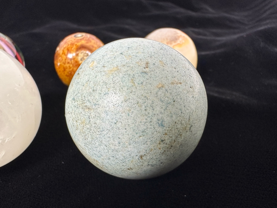 Vintage Marble Collection Featuring Glass, Clay And Natural Stone Marbles [Photo 7]