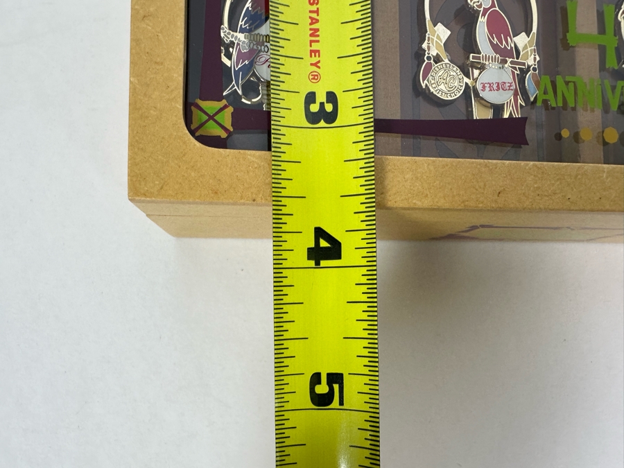 Artist Hand Signed Limited Edition Of 500 Disneyland Resort Walt Disney's Enchanted Tiki Room 45th Anniversary Trading Pins With Original Box Signed By Artist Monty Maldovan [Photo 12]