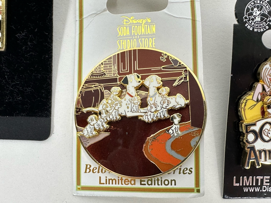 Disney's One Hundred and One Dalmatians Trading Pins With Cards Including Five Limited Edition Pins Cruela De Vil [Photo 6]