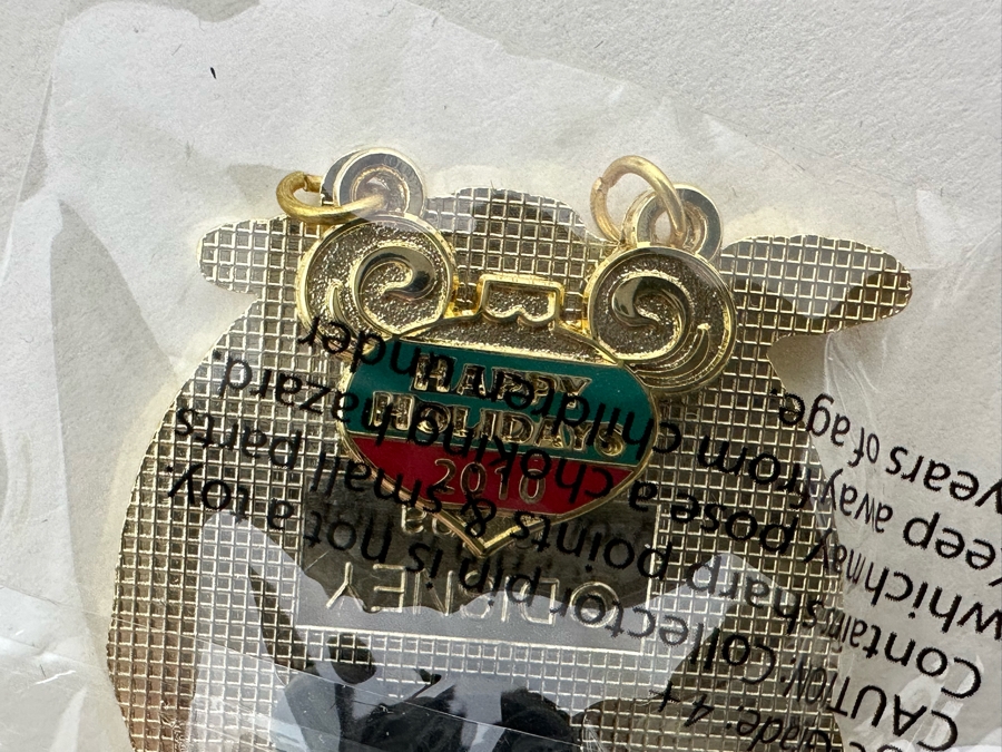 Disney's Club 33 2012 Ornament With Box, And Pair Of Club 33 Disney Trading Pins [Photo 10]