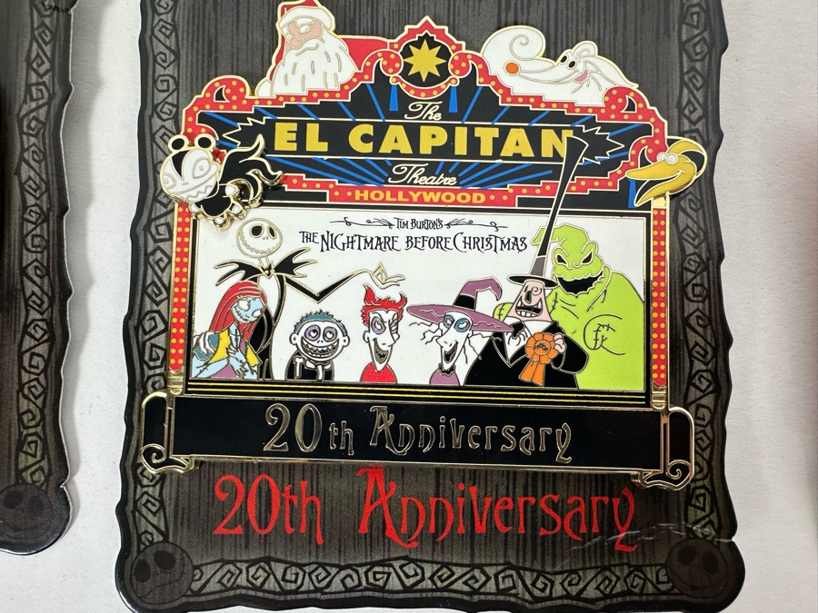 Collection Of Ten Limited Edition Disney Trading Pins With Cards [Photo 5]