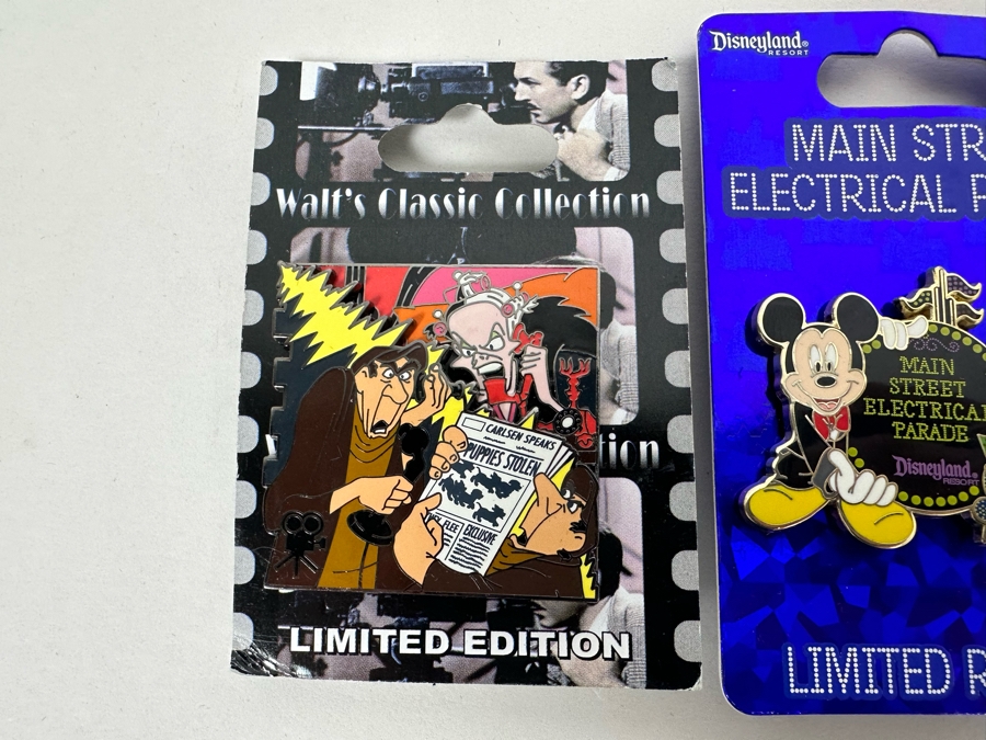 Collection Of Ten Limited Edition Disney Trading Pins With Cards [Photo 11]