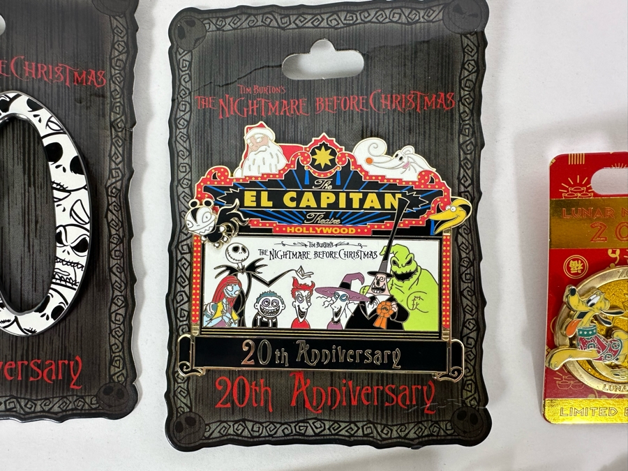 Collection Of Ten Limited Edition Disney Trading Pins With Cards [Photo 4]