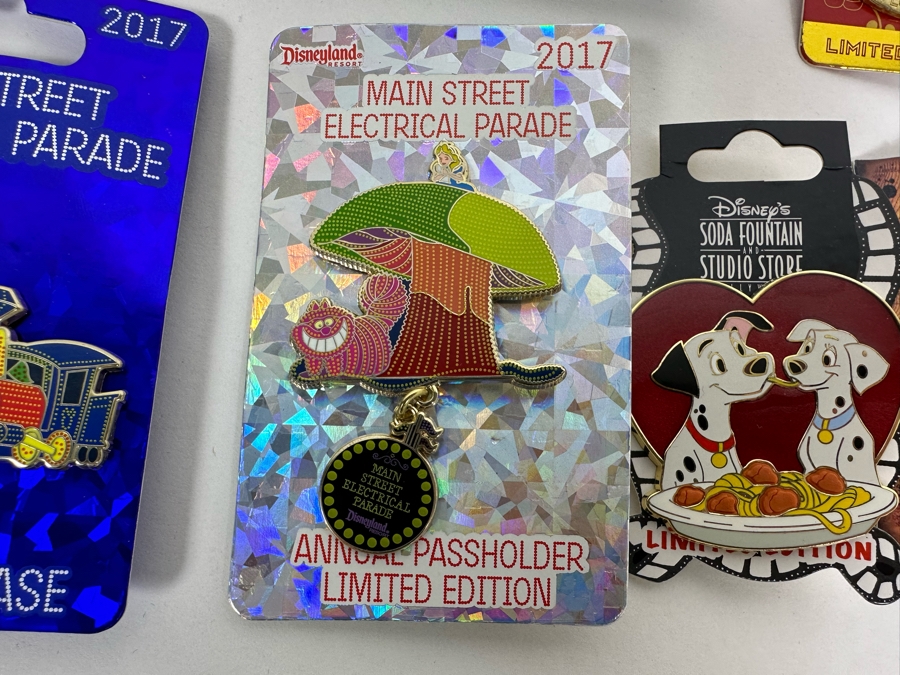 Collection Of Ten Limited Edition Disney Trading Pins With Cards [Photo 9]