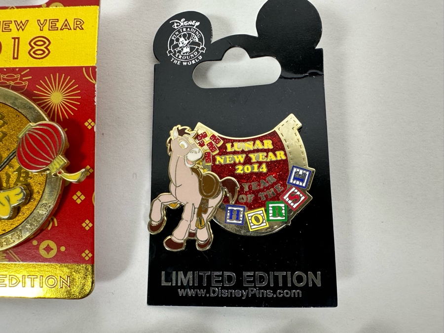 Collection Of Ten Limited Edition Disney Trading Pins With Cards [Photo 8]