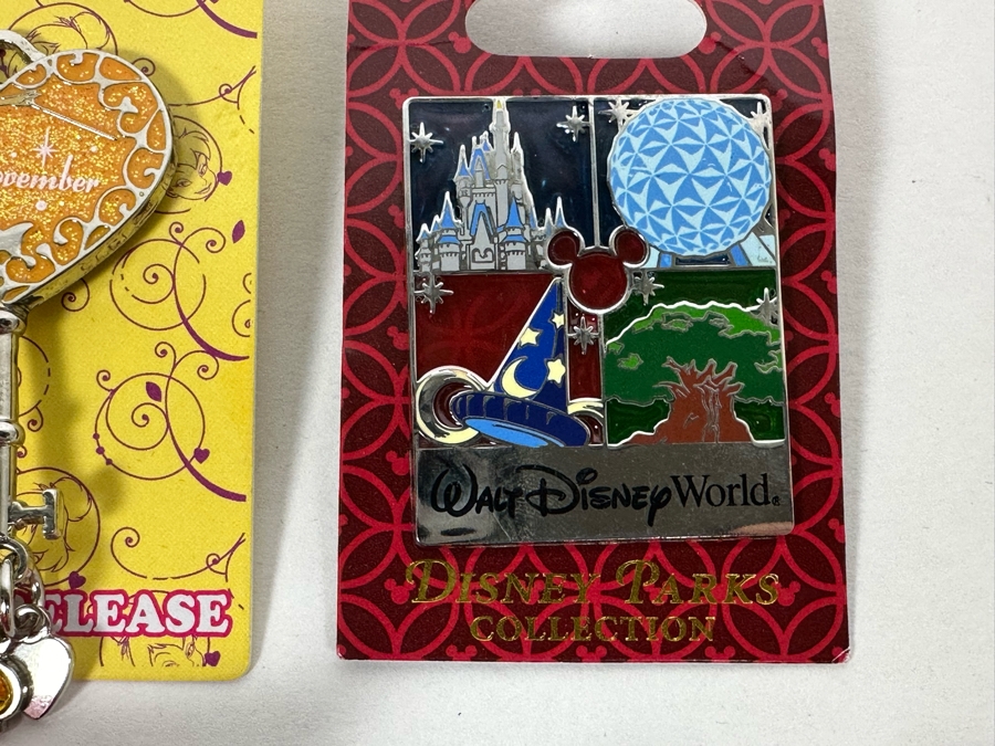Seven Disney Trading Pins With Cards [Photo 7]