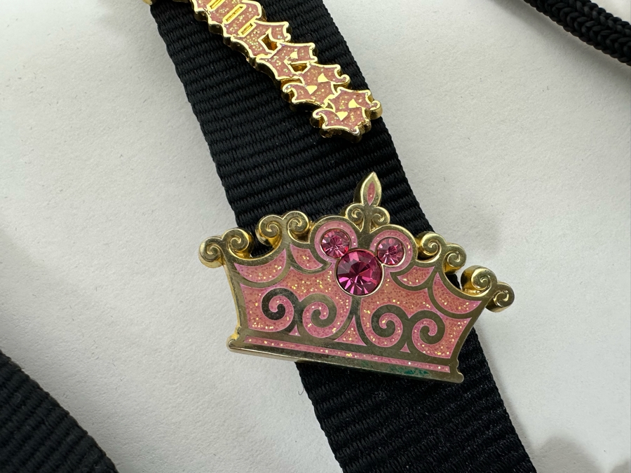Collection Of Disneyland Lanyards With Disney Trading Pins - See Photos For Pins [Photo 13]