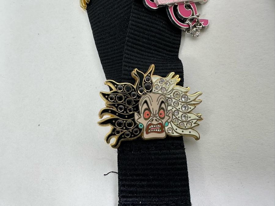 Collection Of Disneyland Lanyards With Disney Trading Pins - See Photos For Pins [Photo 8]