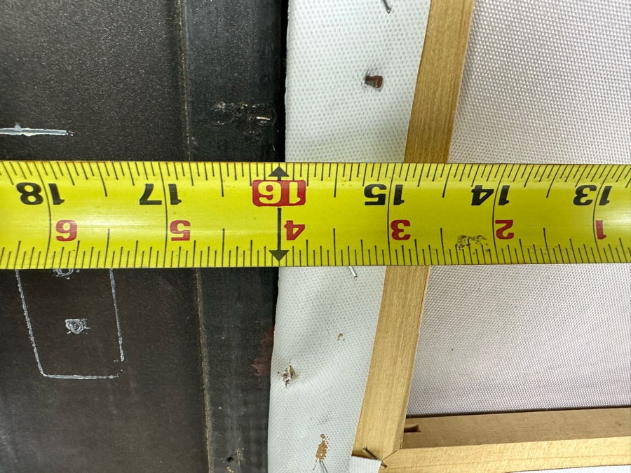 Original Signed Seascape Oil Painting On Canvas 16 X 12 In Gilt Wooden Frame 24 X 21 [Photo 6]