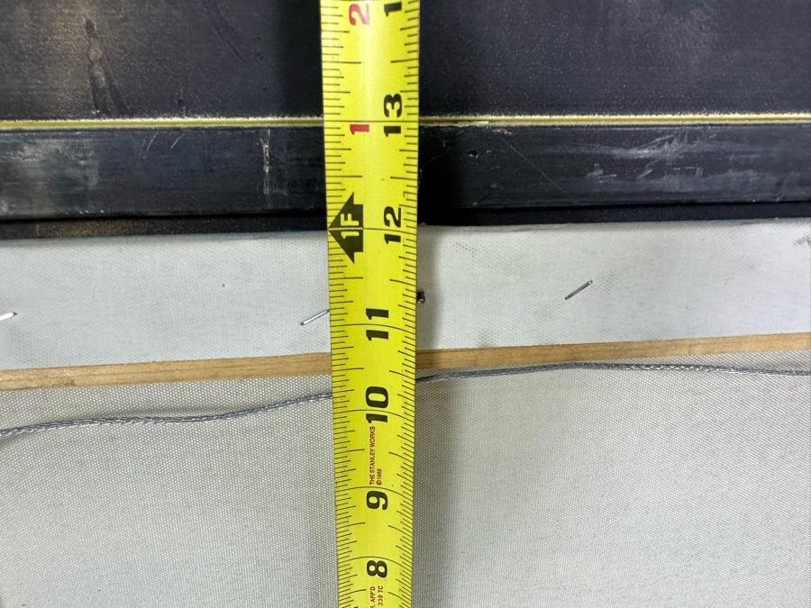 Original Signed Seascape Oil Painting On Canvas 16 X 12 In Gilt Wooden Frame 24 X 21 [Photo 8]