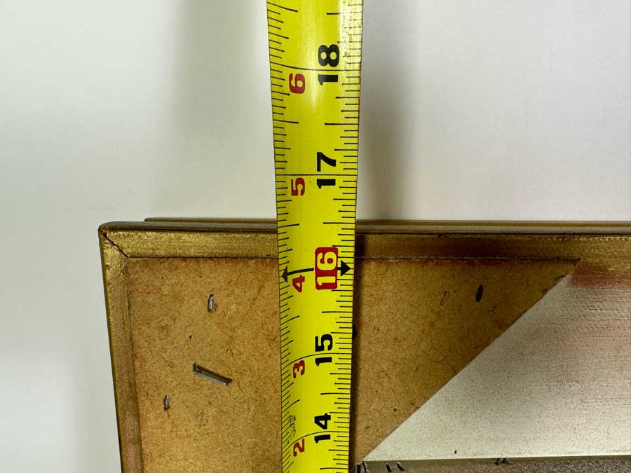 Original Signed Seascape Oil Painting On Canvas 10 X 8 In Gilt Wooden Frame 18 X 16.5 [Photo 10]