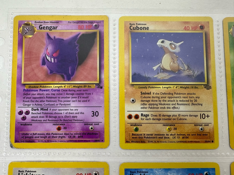 Vintage Pokemon Cards - 18 Cards Stored In Protective Sleeves Ready For Grading With 1 Holographic Card [Photo 9]