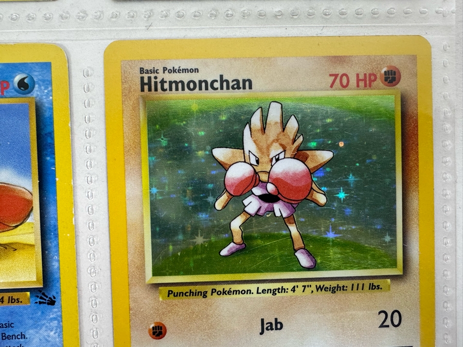 Vintage Pokemon Cards - 18 Cards Stored In Protective Sleeves Ready For Grading With 1 Holographic Card [Photo 13]