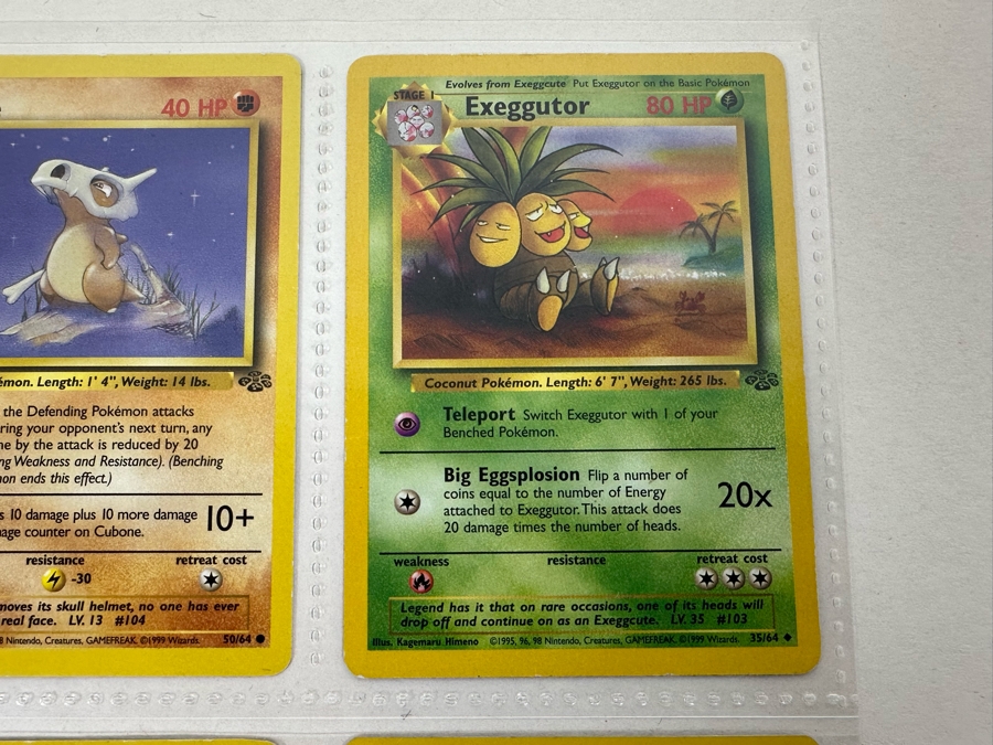 Vintage Pokemon Cards - 18 Cards Stored In Protective Sleeves Ready For Grading With 1 Holographic Card [Photo 10]