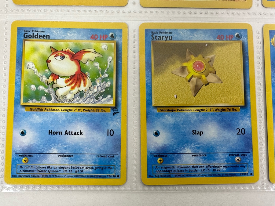 Vintage Pokemon Cards - 18 Cards Stored In Protective Sleeves Ready For Grading With 1 Holographic Card [Photo 7]