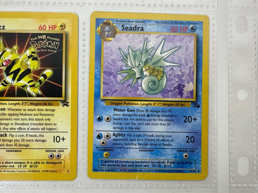 Vintage Pokemon Cards - 18 Cards Stored In Protective Sleeves Ready For Grading With 1 Holographic Card [Photo 6]