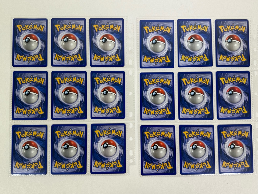 Vintage Pokemon Cards - 18 Cards Stored In Protective Sleeves Ready For Grading With 2 Holographic Cards [Photo 16]