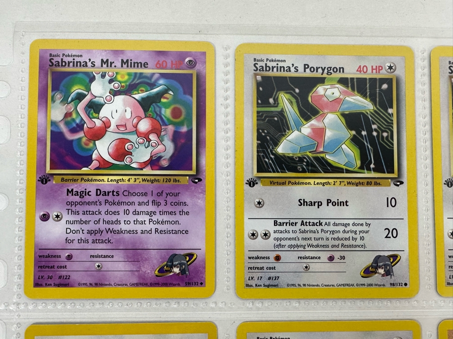 Vintage Pokemon Cards - 18 Cards Stored In Protective Sleeves Ready For Grading [Photo 8]