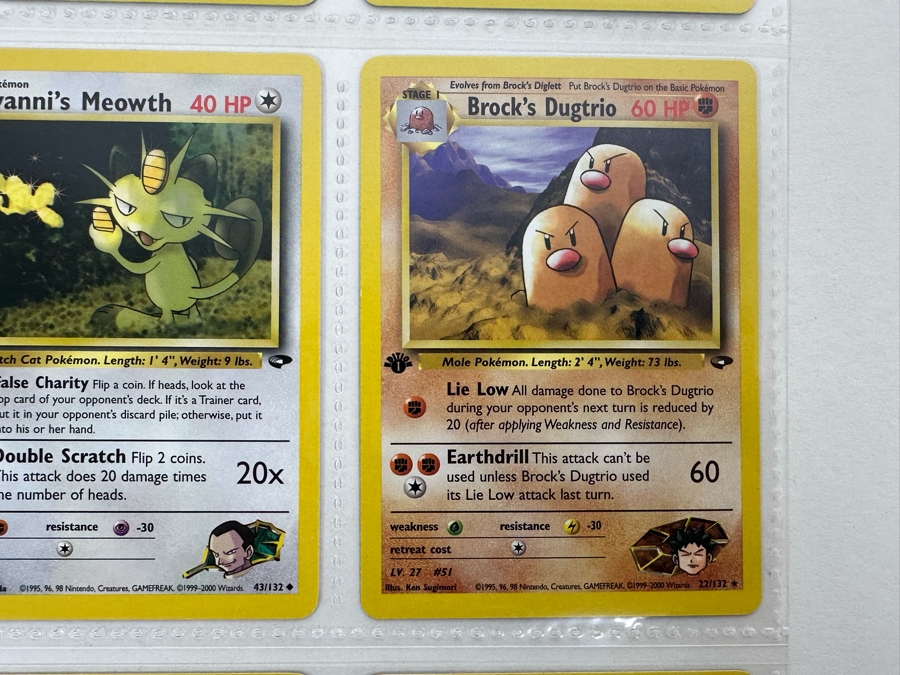 Vintage Pokemon Cards - 18 Cards Stored In Protective Sleeves Ready For Grading [Photo 11]