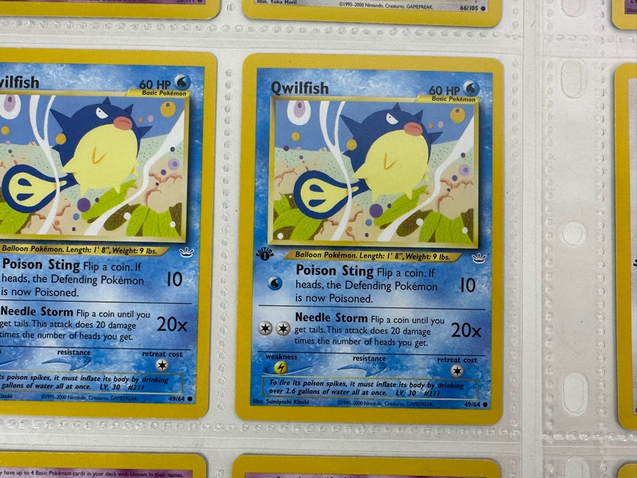 Vintage Pokemon Cards - 18 Cards Stored In Protective Sleeves Ready For Grading [Photo 5]