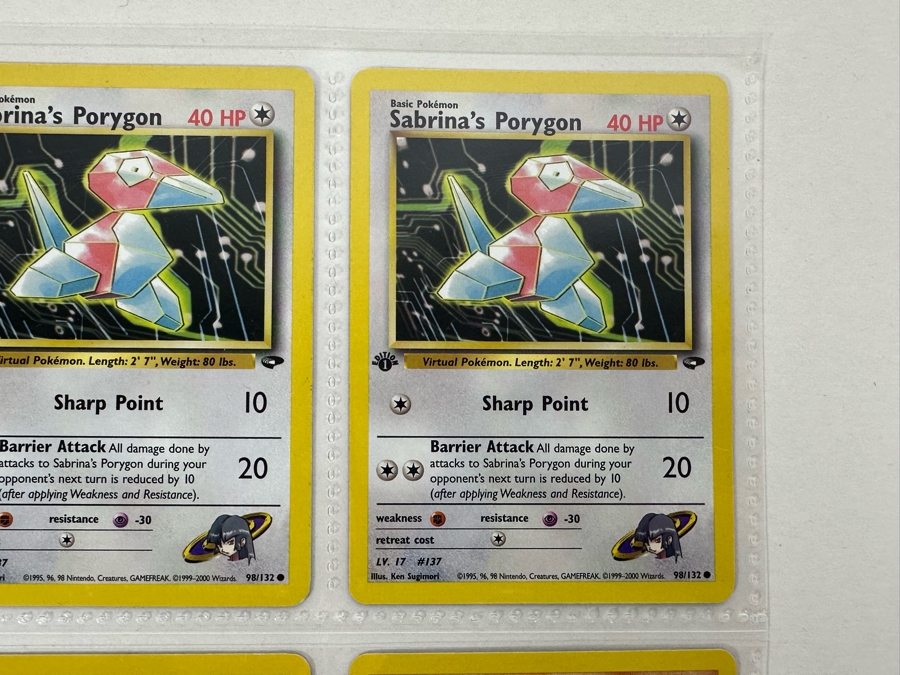 Vintage Pokemon Cards - 18 Cards Stored In Protective Sleeves Ready For Grading [Photo 9]