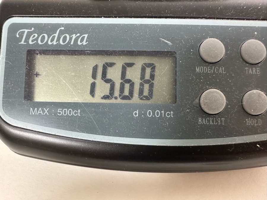 Sterling Silver Spinning Globe Pendant With Sterling Silver 18' Necklace 15.7g [Photo 11]