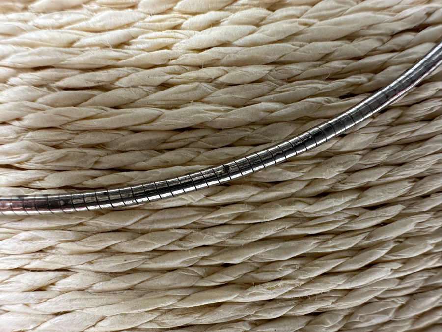 Sterling Silver Spinning Globe Pendant With Sterling Silver 18' Necklace 15.7g [Photo 13]