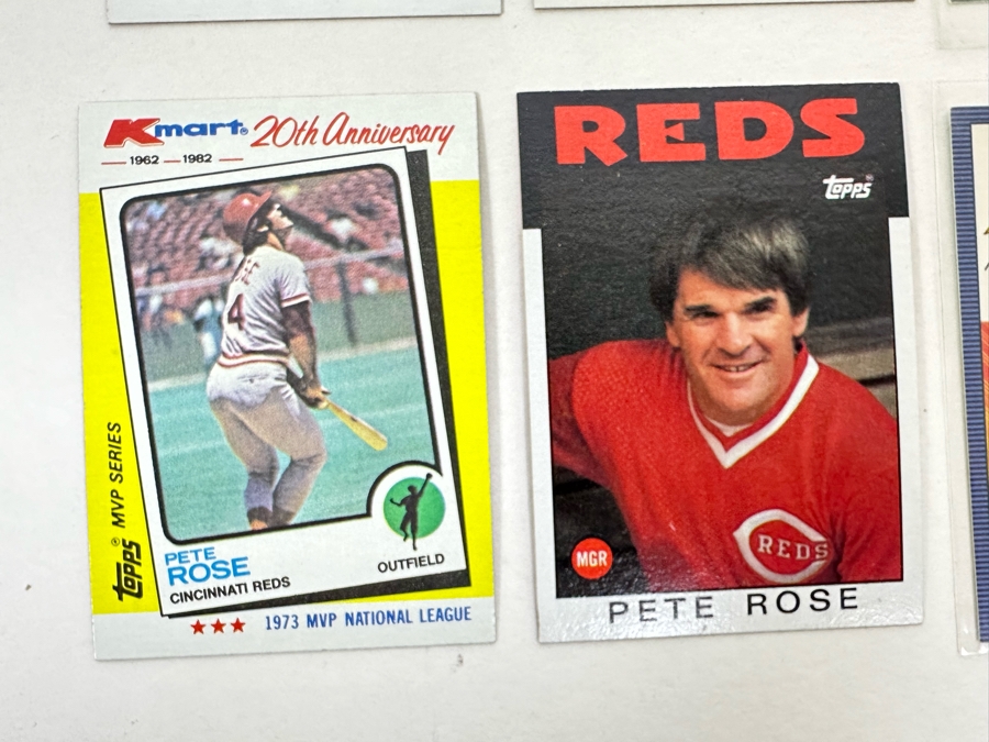 Pete Rose MLB Baseball Collectibles: Autographed 8 X 10 Photo With Cert ...