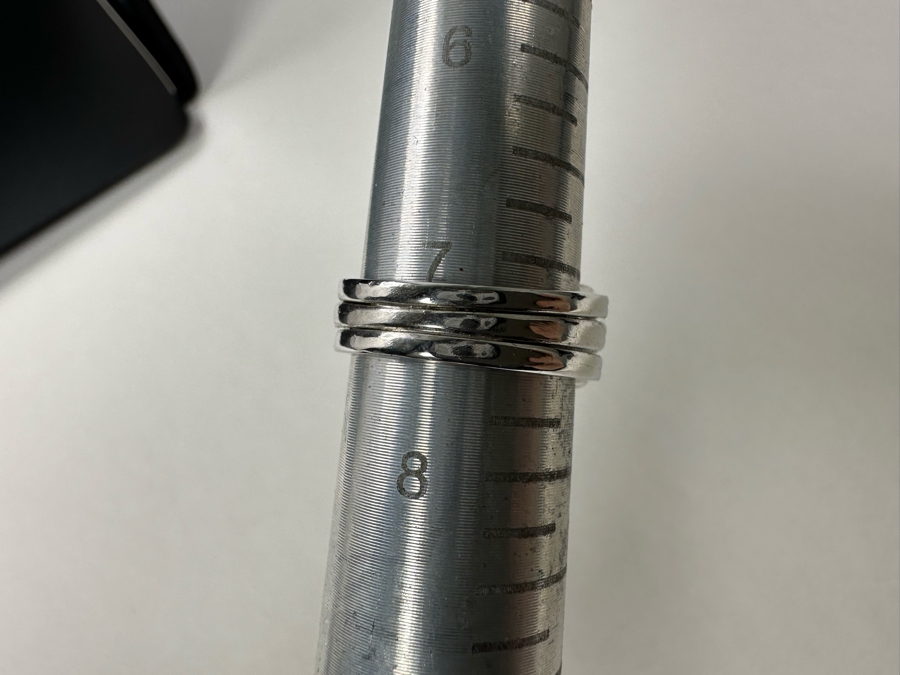 Stunning Platinum 950 Orange Sapphire Ring With 16 Round Brilliant Cut Diamonds Est. 0.60cttw 7.78mm X 6mm Orange Sapphire Size 7.25 15.4g Estimate Fair Market Value $3,500 Retail Value $10,500 [Photo 18]