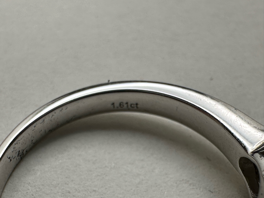 18K Gold Oval Shape Ruby (Lead Glass Fracture Filled) Accented With 2 Baguette Diamonds And 4 Marquise Shape Diamonds G-H Color Si1 Clarity Est. .40cttw Ruby 8mm X 6mm Size 7.25 5.2g Estimated Fair Market Value $1,200 Retail $3,600 [Photo 10]