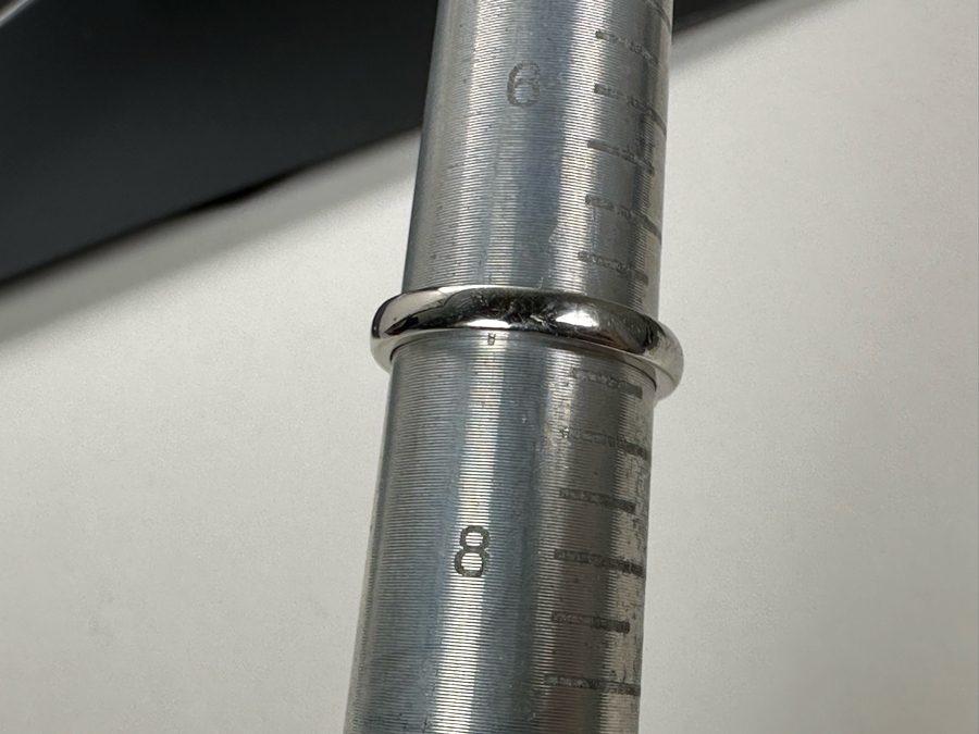 18K Gold Orange Stone (Untested) Set With 33 Round Brilliant Diamonds Est. .50cttw Size 7 5.3g [Photo 16]