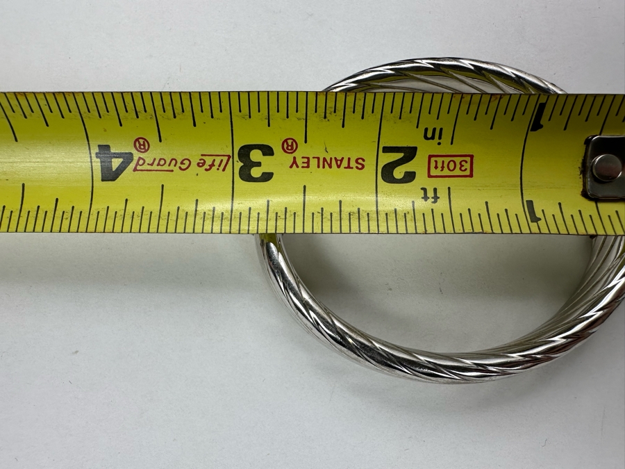 Sterling Silver Italian Bracelet 2.75W 26.3g [Photo 6]