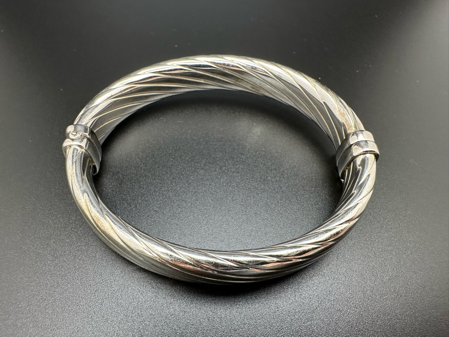 Sterling Silver Italian Bracelet 2.75W 26.3g [Photo 2]