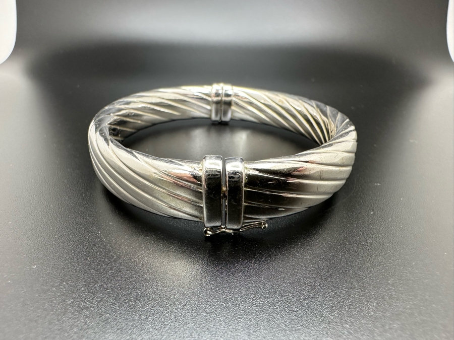 Sterling Silver Italian Bracelet 2.75W 26.3g [Photo 3]