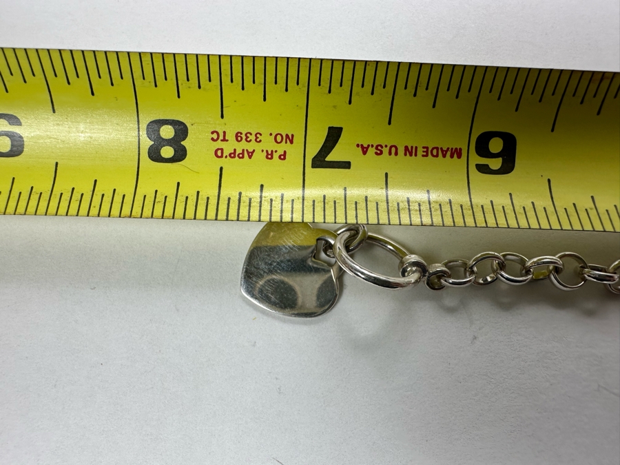 Sterling Silver Bracelet 7L 13.4g [Photo 5]