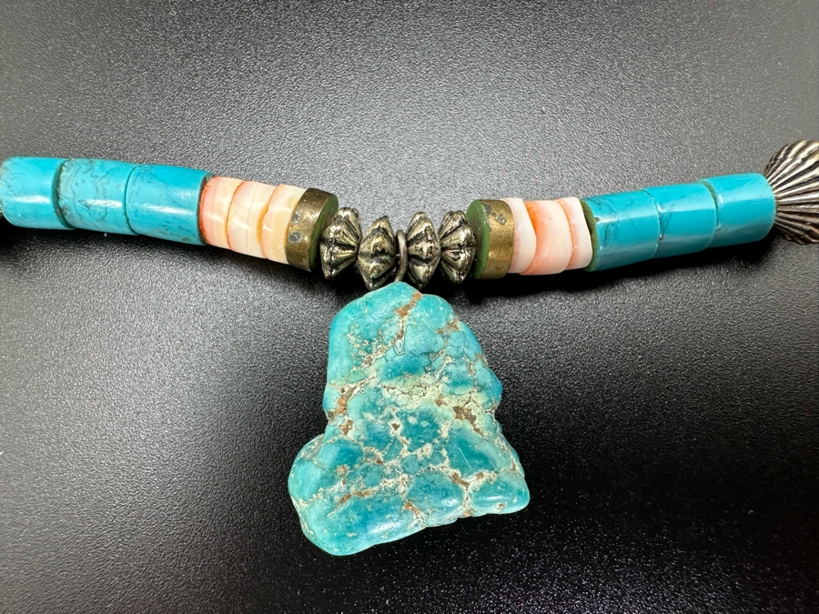 21' Turquoise Necklace