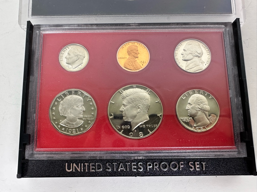 1971   1981 United States Proof Sets