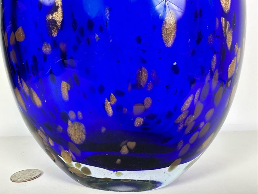 Murano Italian Art Glass Vase 17H [Photo 5]