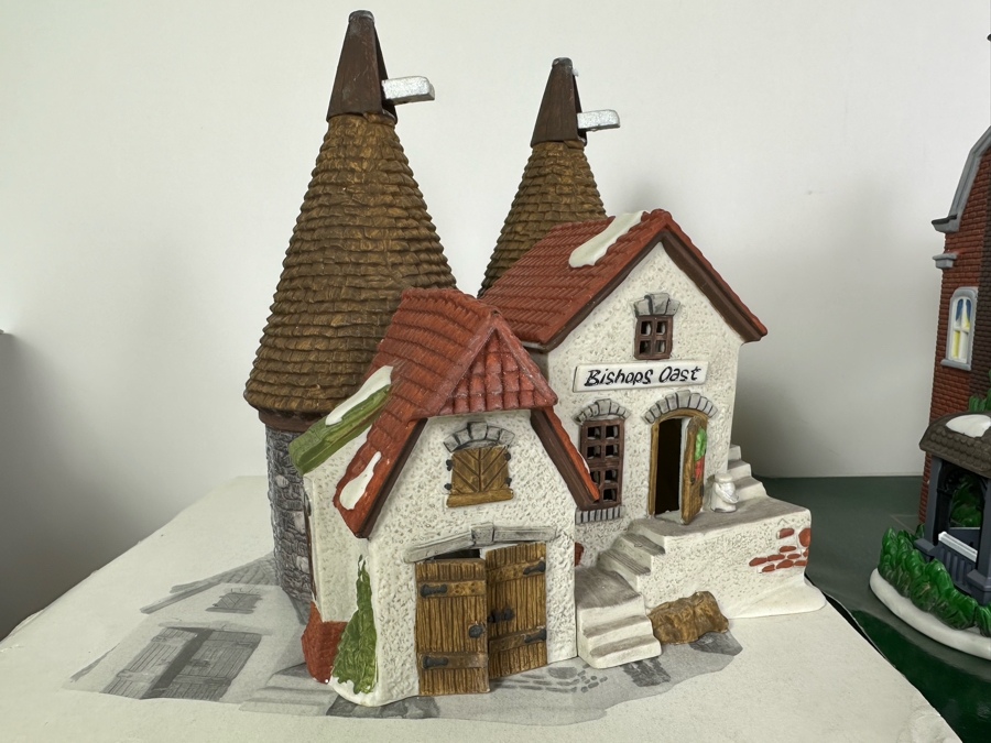 Set Of Three The Heritage Village Collection Dickens' Village Series Department 56 [Photo 3]