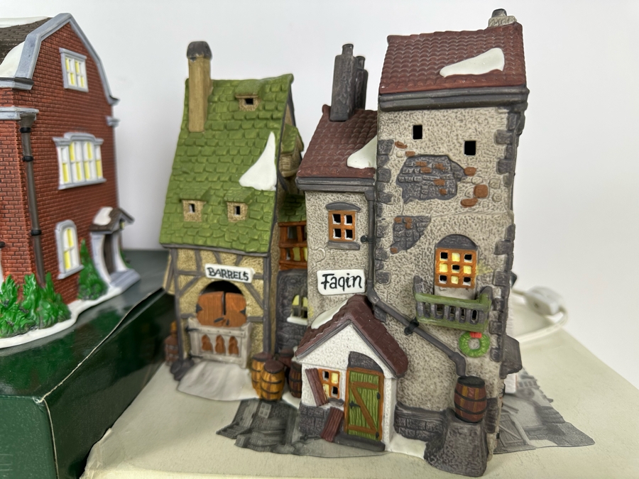 Set Of Three The Heritage Village Collection Dickens' Village Series Department 56 [Photo 4]