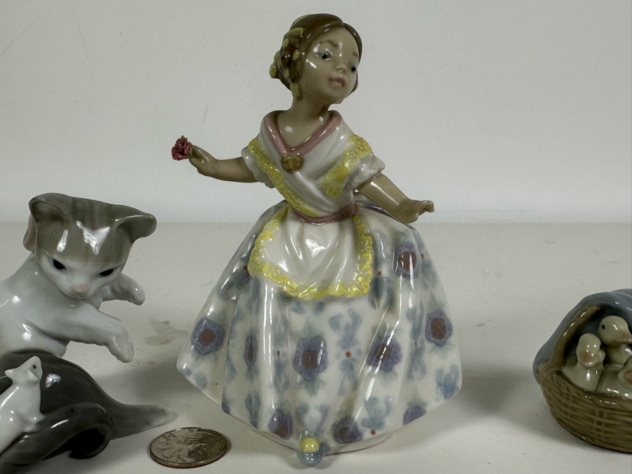 Three Lladro Figurines 2H-5.5H [Photo 5]