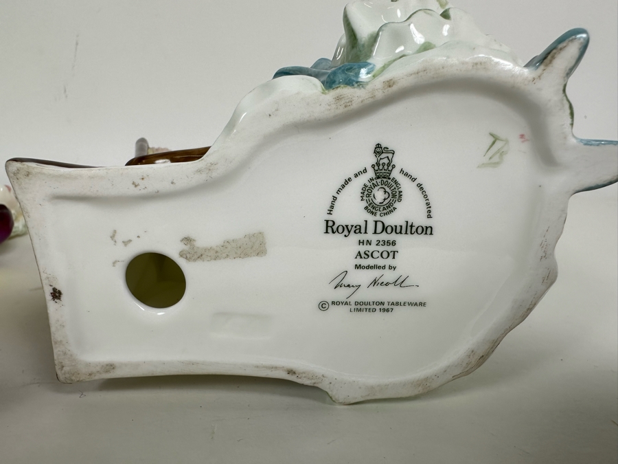Three Royal Doulton Figurines: Ascot HN2356, Loretta HN2337 & Pretty Ladies Emily HN4841 [Photo 11]