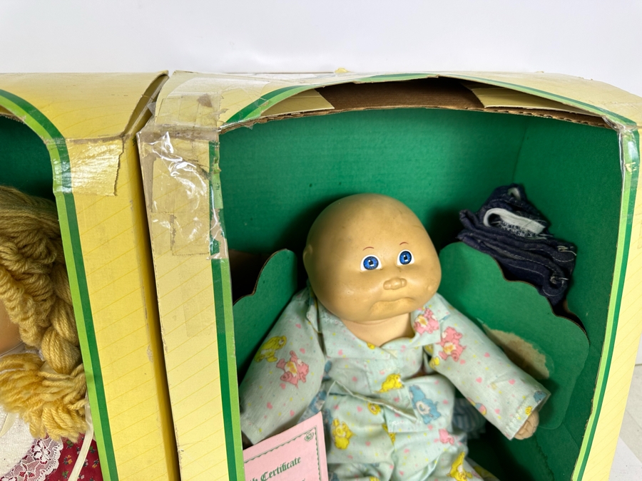 (3) Vintage 1985 Cabbage Patch Kids Dolls With Boxes [Photo 10]