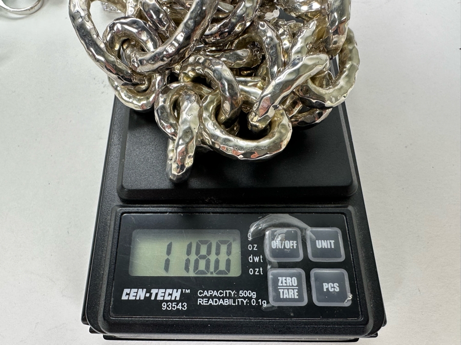 Ippolita Sterling Silver Statement 19' Chain Necklace 118g [Photo 7]