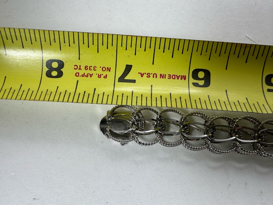 Sterling Silver 7' Bracelet 16.7g [Photo 5]