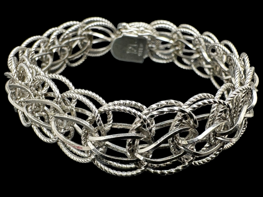 Sterling Silver 7' Bracelet 16.7g [Photo 1]