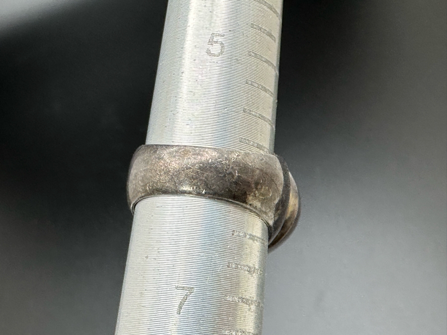 Vintage Sterling Silver Turquoise Ring Size 6 And Vintage Sterling Silver Ring Size 7 17.8g [Photo 6]