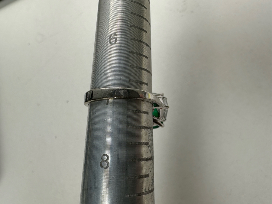 Pair Of Sterling Silver Rings Size 7 10.8g [Photo 15]